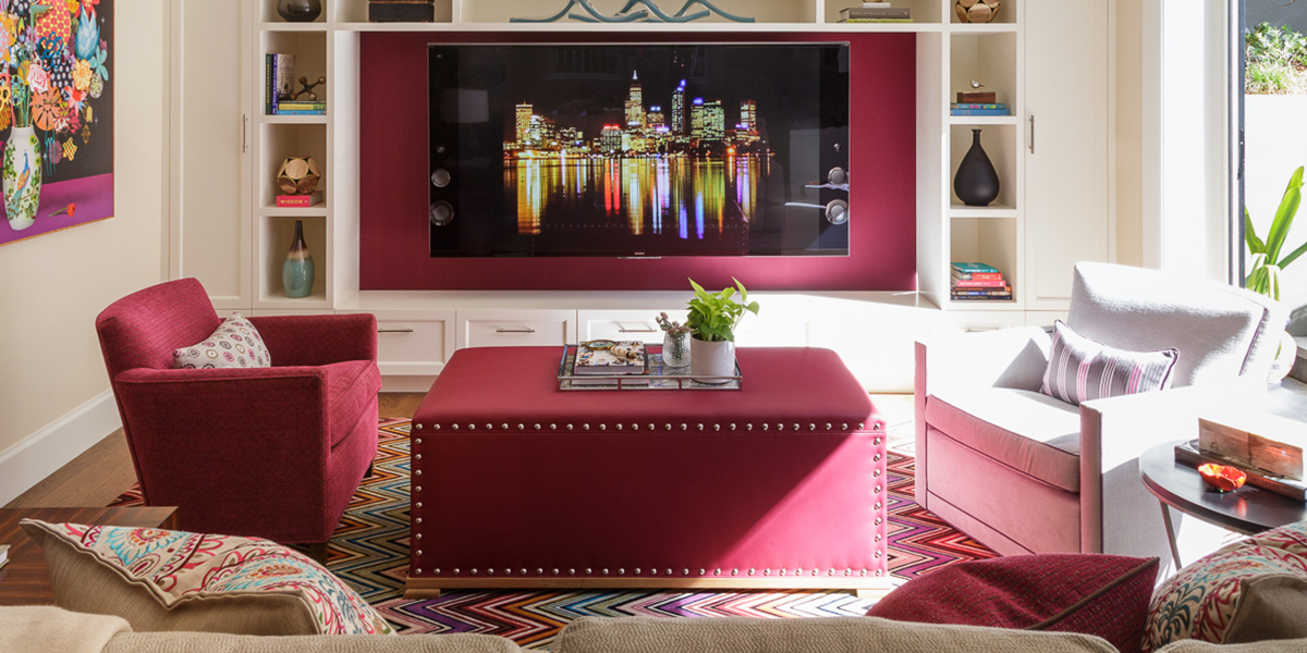 Denise Maloney Interior Design | Colorful Urban Oasis | Single Project 1 Column